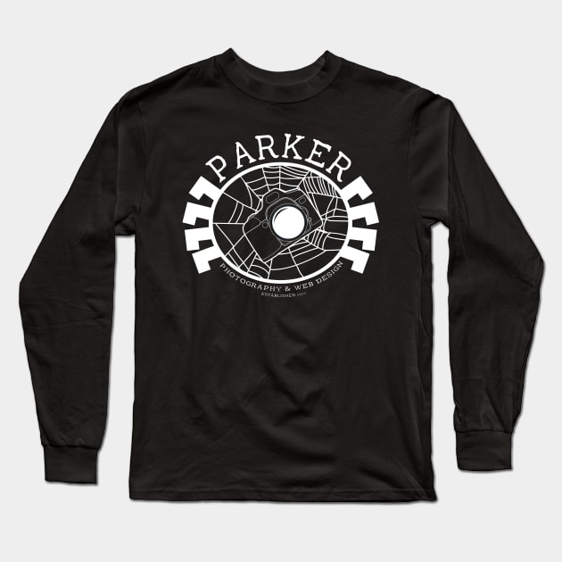 Parker Photography and Web Design Long Sleeve T-Shirt by Awesome AG Designs